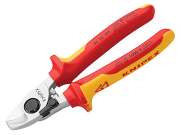 95 26 165 VDE Cable Shears with Return Spring 165mm                             