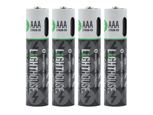 D USB-C Rechargeable Battery Li-ion Pack of 2