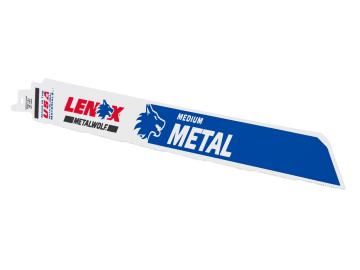 MetalWolf Wave Edge Reciprocating Saw Blade 305 x 25 x 1.07mm 18 TPI (Pack 5)   