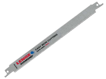 Double Tang DIAMOND™ Reciprocating Saw Blade 225 x 19 x 1.07mm                  