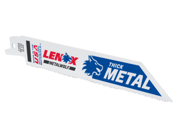 MetalWolf Wave Edge Reciprocating Saw Blade 152 x 19 x 0.9mm 14 TPI (Pack 25)   