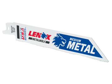 MetalWolf Wave Edge Reciprocating Saw Blade 152 x 19 x 0.9mm 10 TPI (Pack 25)   
