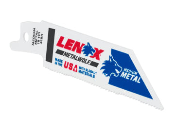 MetalWolf Wave Edge Reciprocating Saw Blade 102 x 19 x 0.9mm 18 TPI (Pack 5)    