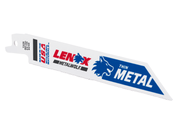 MetalWolf Wave Edge Reciprocating Saw Blade 152 x 19 x 0.9mm 24 TPI (Pack 5)    