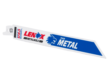 MetalWolf Wave Edge Reciprocating Saw Blade 203 x 19 x 0.9mm 24 TPI (Pack 5)    