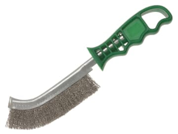 Universal Hand Brush 260mm x 28mm 0.3 Stainless Steel Wire                      