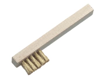 Spark Plug Brush 2 Row Brass Wire                                               