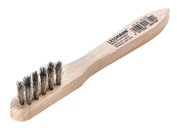 Spark Plug Brush 3 Row Stainless Steel Wire                                     