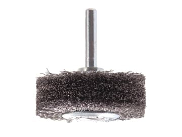 Wire Wheel Brush with Shank 50 x 20mm, 0.30 Steel Wire                          
