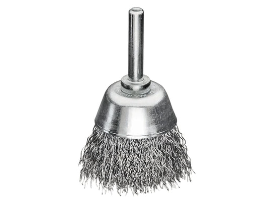 Cup Brush with Shank D40mm x H15mm, 0.30 Steel Wire                             
