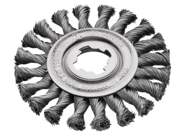 X-Lock Steel Knot Wheel Brush 125mm Non Spark                                   