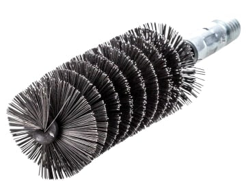 Threaded Tube Brush 30mm Steel Wire                                             