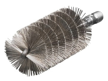 Threaded Tube Brush 30mm Stainless Steel Wire                                   