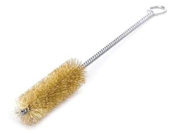 Cylinder Brush 10 x 100mm Brass Wire                                            