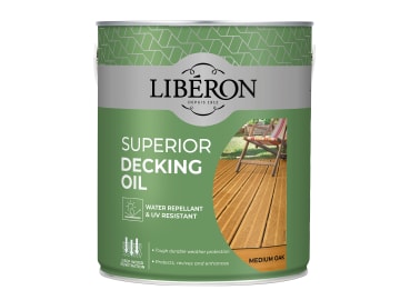 Superior Decking Oil Medium Oak 2.5 litre                                       