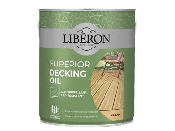 Superior Decking Oil Clear 5 litre                                              