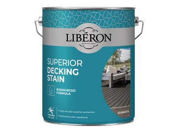 Superior Decking Stain Gun Metal 5 litre                                        