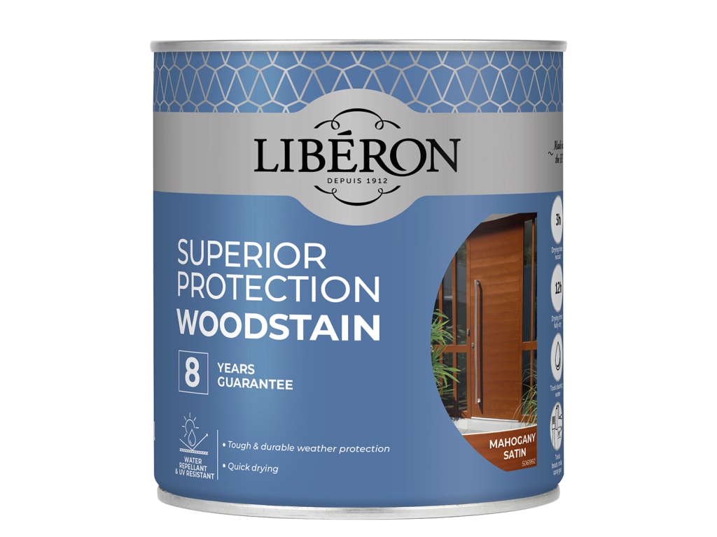 Superior Protection 8 Year Woodstain Mahogany Satin 750ml                       