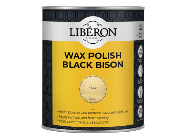 Black Bison Wax Paste Clear 1kg                                                 