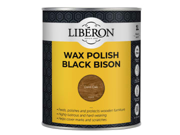 Black Bison Wax Paste Dark Oak 1kg                                              