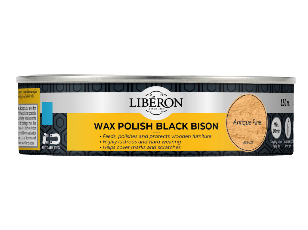 Black Bison Wax Paste Antique Pine 150ml                                        