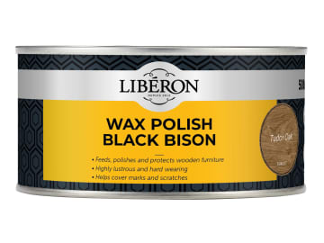 Black Bison Wax Paste Tudor Oak 500ml                                           