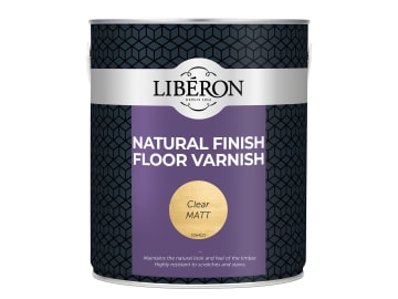 Natural Finish Floor Varnish Clear Matt 2.5 litre                               