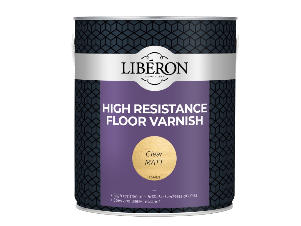 High Resistance Floor Varnish Clear Matt 2.5 litre                              