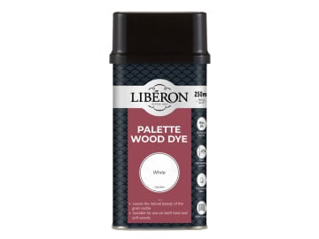 Palette Wood Dye White 250ml                                                    
