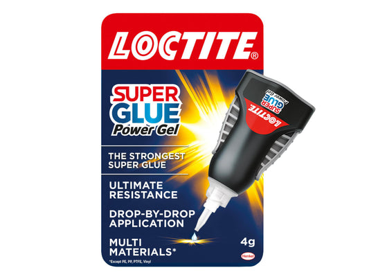 Super Glue Power Gel Control Bottle 4g                                          