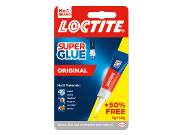 Super Glue Original Tube 3g + 50% Extra Free                                    