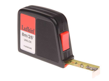 YU838CME Unilok Pocket Tape 8m/26ft (Width 19mm)                                