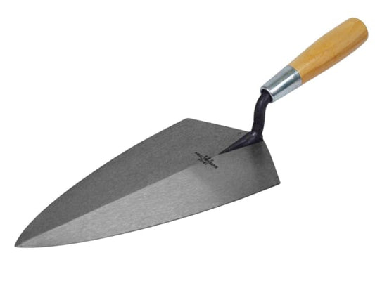 19 Philadelphia Pattern Brick Trowel Wooden Handle 12in - [product-vendor]