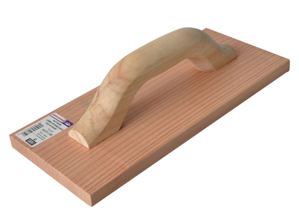 44 Straight Grain Wood Float 12 x 5in                                           