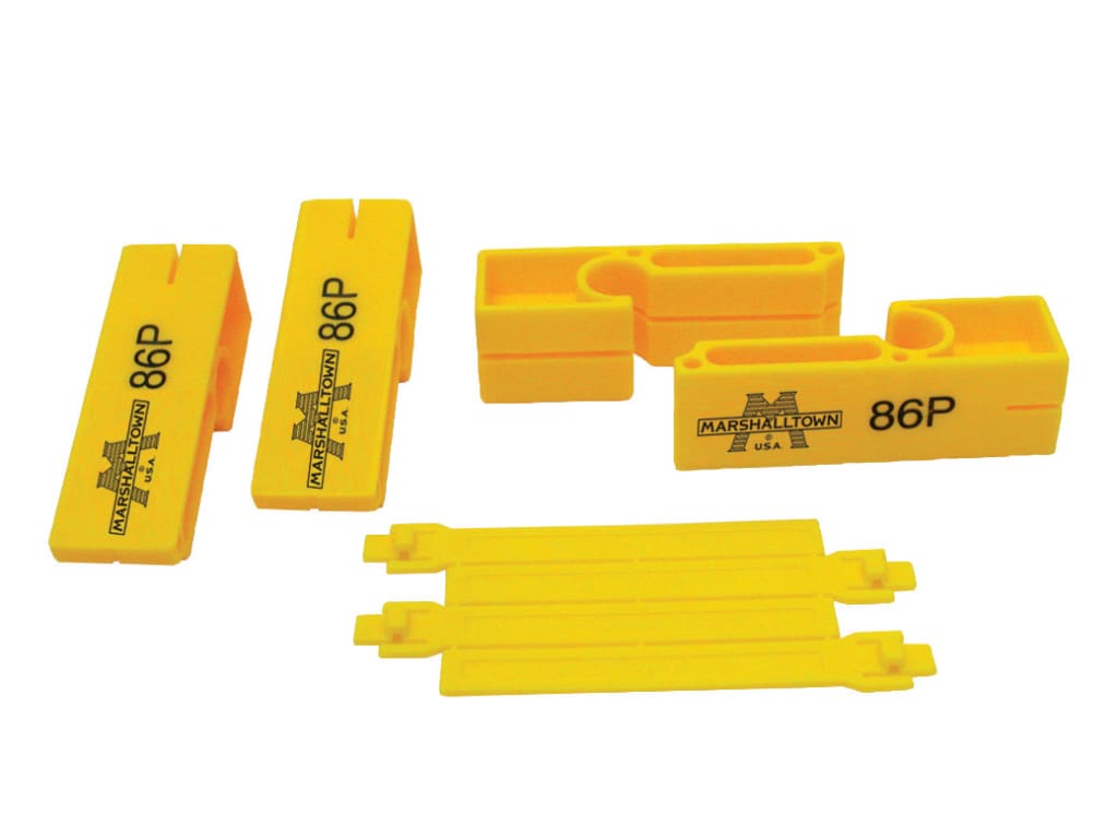 86P Plastic Line Blocks (Pack 4)                                                