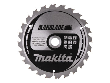 B-32708 MAKBLADE Mitre Saw Blade 190 x 20mm x 24T                               