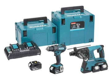 DLX2137PTJ LXT Twin Pack 18V 4 x 5.0Ah Li-ion                                   