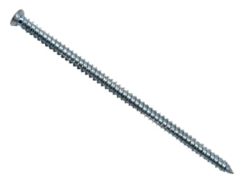 Self Tapping Concrete Frame Screw 7.5 x 150mm (100)                             