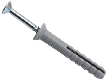 Nylon Hammer-In Fixing 6 x 40mm (150)                                           