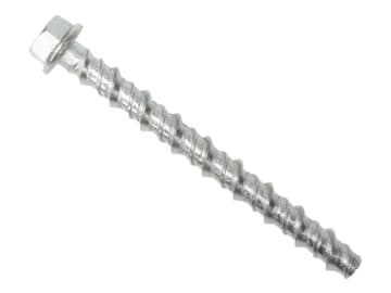 Flangehex Concrete Screwbolt M6 x 75mm (100)                                    