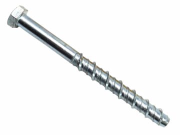 Hex Concrete Screwbolt M12 x 150mm (25)                                         