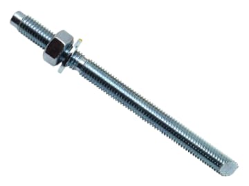 Zinc Plated Stud M12 x 160mm (10)                                               