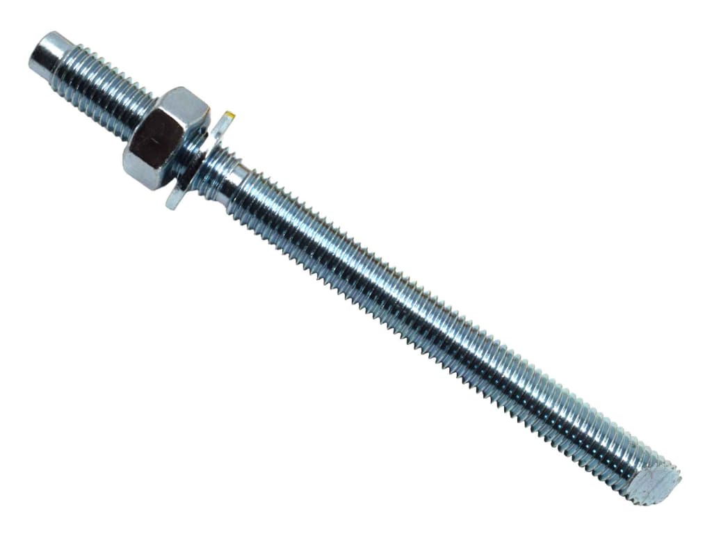 Zinc Plated Stud M12 x 160mm (10)                                               