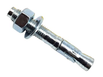 Zinc Plated Through Bolt M16 x 105mm (25)                                       