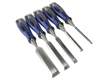 M750 Splitproof Pro Bevel Edge Chisel Set, 5 Piece                              