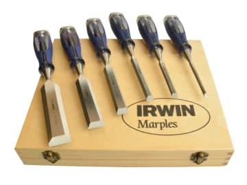 M750 Splitproof Pro Bevel Edge Chisel Set, 6 Piece                              