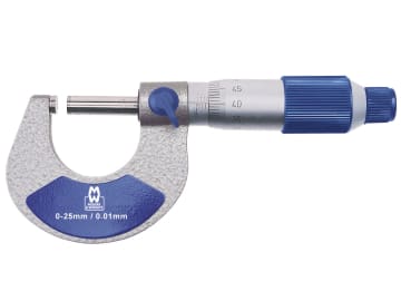 MW200-01 Analogue External Micrometer 0-25mm/0.01mm                             