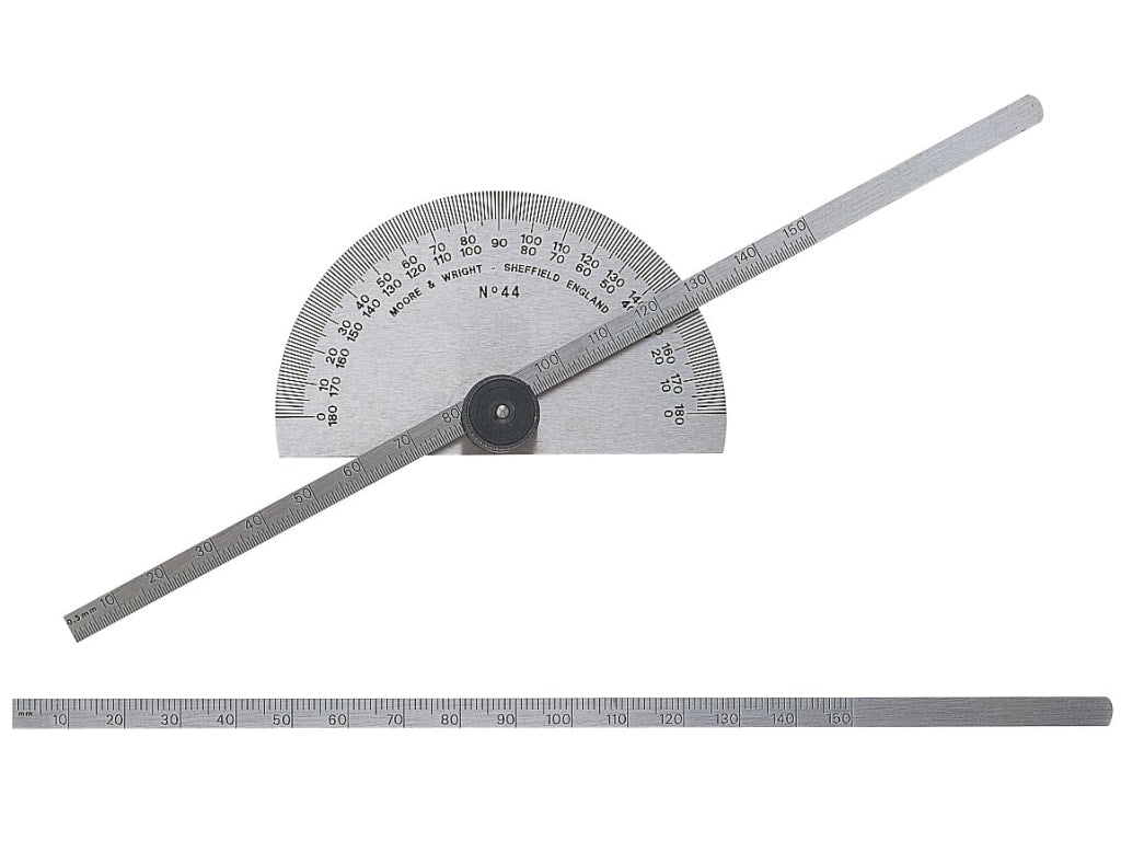 Protractor Type Depth Gauge Metric 0-150mm                                      
