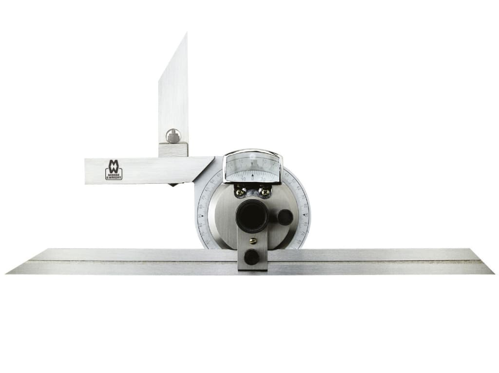 MW500-01 Universal 360° Bevel Protractor with 150/300mm Blades                  