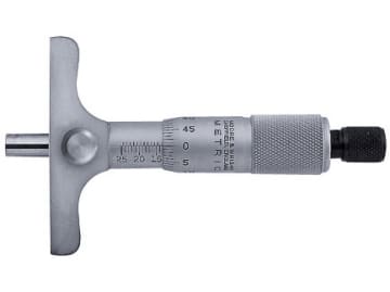 890M Fixed Type Depth Micrometer 0-25mm/0.01mm                                  
